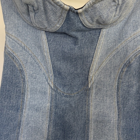 REVOLVE RETROFETE simi denim dress patchworks size xs
100% cotton - Picture 3 of 11